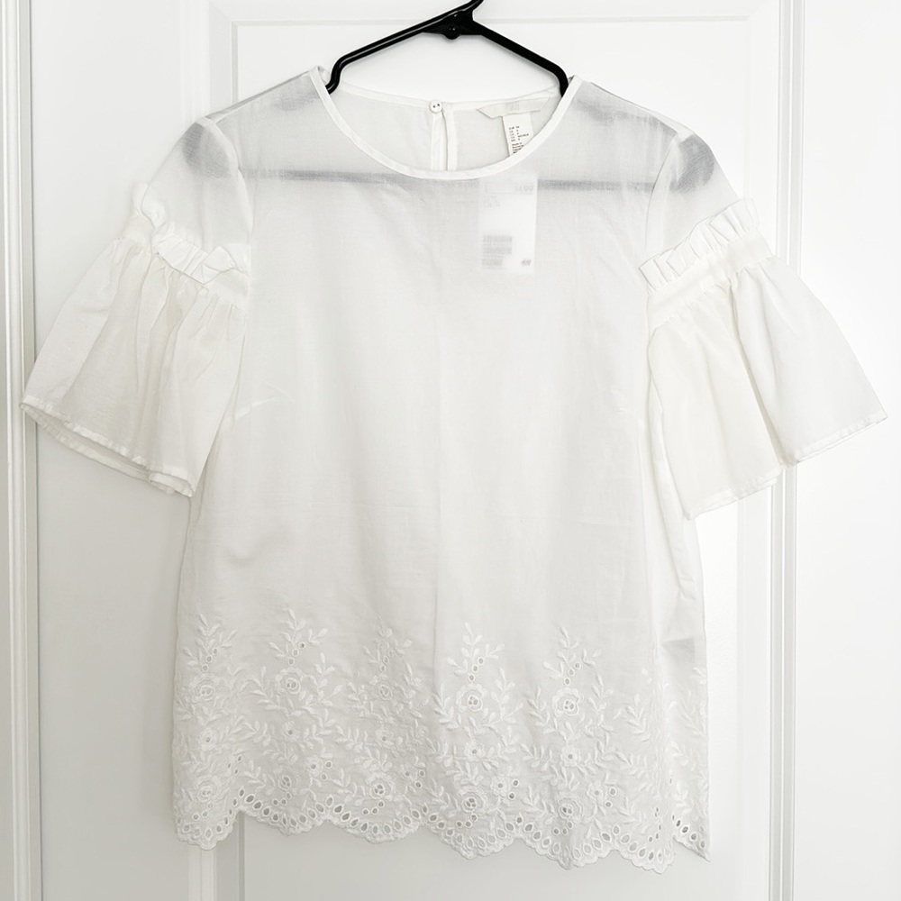 H&M | Embroidered Top - Picture 3 of 6
